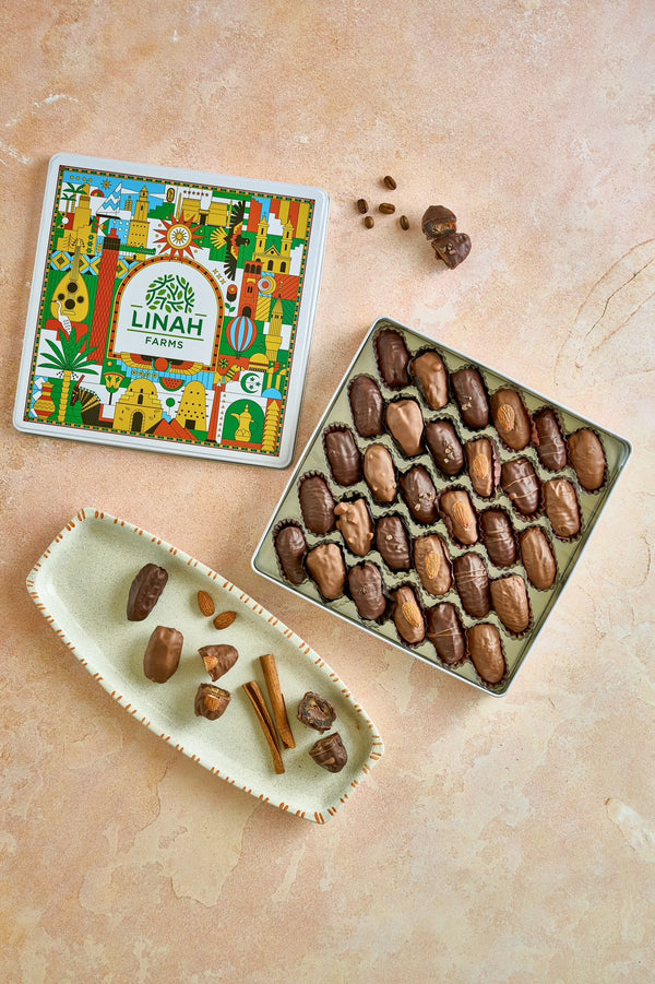 Limited Edition Belgian Chocolate Medjools 30 Piece - Cairo only